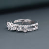 1.60 CT Multi-Shape Lab-Grown Diamond Band Ring with Oval, Princess, Marquise & Pear Diamonds