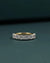 1.145 CT Emerald & Marquise Cut CVD Lab-Grown Diamond Eternity Band Ring