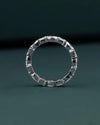 1.21 CTW Pear & Emerald Cut CVD Lab-Grown Diamond Eternity Ring