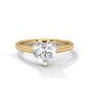 2.00 CT Heart Shape Lab-Grown Diamond Solitaire Ring