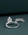 3.48 CTW Pear Cut Lab-Grown Diamond Bridal Ring Set in Gold