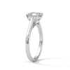 0.90 CT Princess Cut Lab-Grown Diamond Solitaire Ring