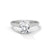 2.00 CT Emerald Cut Lab-Grown Diamond Solitaire Ring