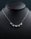 2.63 CTW Multi-Shape Lab-Grown Diamond Necklace in Gold