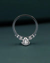 2.79 CTW Pear Cut Lab-Grown Diamond Engagement Ring