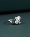 1.15 CTW Marquise Cut Lab-Grown Diamond Twist Ring in Gold