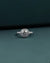 3.51 CTW Round Cut Halo CVD Lab-Grown Diamond Engagement Ring
