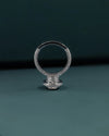 3.51 CTW Round Cut Halo CVD Lab-Grown Diamond Engagement Ring