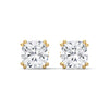 2.50 CT Cushion Cut CVD Lab-Grown Diamond Stud Earrings