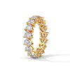 4.25 CT Heart Shape Lab-Grown Diamond Eternity Band Ring