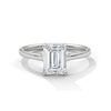 1.75 CT Emerald Cut Lab-Grown Diamond Solitaire Ring