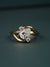 1.19 CT Pear Cut CVD Lab-Grown Diamond Twist Engagement Ring
