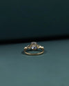2.54 CTW Pear & Emerald Cut CVD Lab-Grown Diamond Three Stone Engagement Ring