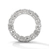 11.25 CT Multi-Shape Lab-Grown Diamond Eternity Band Ring