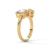 3.50 CT Multi-Shape Lab-Grown Diamond Statement Ring
