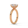 2.10 CT Asscher Cut Lab-Grown Diamond Solitaire Ring