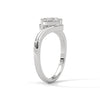 1.00 CT Heart Shape Lab-Grown Diamond Open Twist Solitaire Ring
