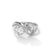 2.50 CT Round & Pear Lab-Grown Diamond Toi Et Moi Open Ring