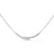 0.20 CT Curved Bar Lab-Grown Diamond Pendant Necklace in Gold