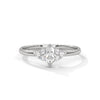 0.38 CT Marquise & Round Lab-Grown Diamond Three-Stone Ring