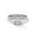 2.10 CT Asscher Cut Lab-Grown Diamond Solitaire Ring