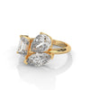 3.50 CT Multi-Shape Lab-Grown Diamond Statement Ring