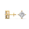 2.50 CT Princess Cut CVD Lab-Grown Diamond Stud Earrings