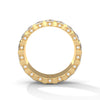 11.20 CT Round & Emerald Cut Lab-Grown Diamond Eternity Band Ring