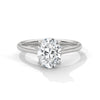 2.00 CT Oval Cut Lab-Grown Diamond Solitaire Engagement Ring
