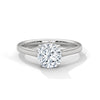 2.00 CT Cushion Cut Lab-Grown Diamond Solitaire Engagement Ring