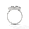 7.30 CT Pear & Emerald Cut Lab-Grown Diamond Designer Ring with Marquise Accents