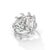 7.30 CT Pear & Emerald Cut Lab-Grown Diamond Designer Ring with Marquise Accents