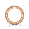 4.35 CT Oval Cut Lab-Grown Diamond Eternity Band