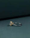 3.21 CT Round Brilliant CVD Lab-Grown Diamond Pave Engagement Ring