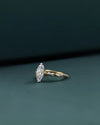 2.15 CT Marquise Solitaire CVD Lab-Grown Diamond Ring