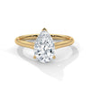 1.80 CT Pear Cut Lab-Grown Diamond Solitaire Engagement Ring