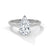 1.80 CT Pear Cut Lab-Grown Diamond Solitaire Engagement Ring