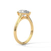 1.80 CT Pear Cut Lab-Grown Diamond Solitaire Engagement Ring