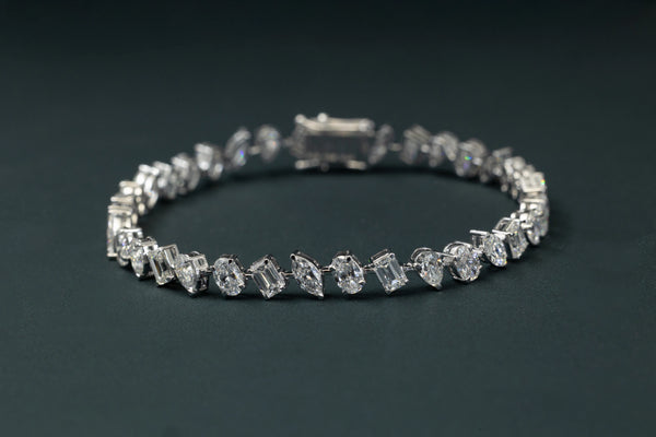 8.18 CT Multi Shape Pear & Emerald Cut CVD Lab-Grown Diamond