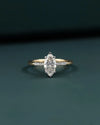 1.03 CTW Marquise Cut Lab-Grown Diamond Solitaire Ring