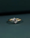 1.10 CT Emerald Cut CVD Lab-Grown Diamond Solitaire Ring