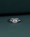 1.01 CT Oval Cut CVD Lab-Grown Diamond Solitaire Ring