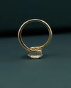 2.53 CT Round Cut CVD Lab-Grown Diamond Solitaire Twist Ring