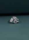 2.15 CTW Multi-Shape Three Stone Lab-Grown Diamond Ring in Gold