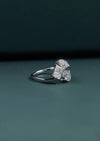 2.15 CTW Multi-Shape Three Stone Lab-Grown Diamond Ring in Gold