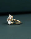 2.54 CTW Multi-Shape Open Wrap CVD Lab-Grown Diamond Ring