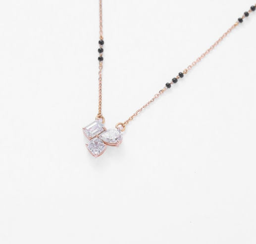 4.68 CT Emerald, Pear & Cushion Lab-Grown Diamond Pendant & Earring Set