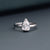 1.00 CT Pear Cut Lab-Grown Diamond Solitaire Ring