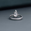 1.00 CT Pear Cut Lab-Grown Diamond Solitaire Ring