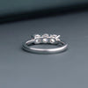 0.60 CT Total Round Lab-Grown Diamond Three-Stone Ring